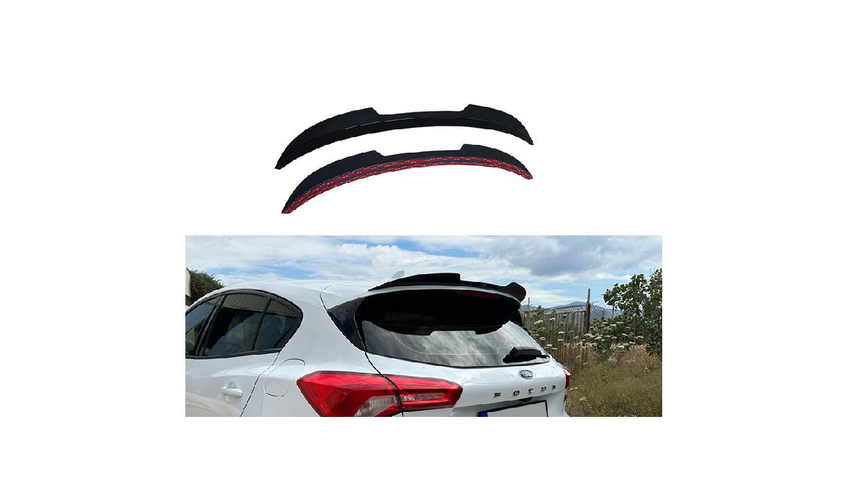 Becquet+de+toit+%28Spoiler+Cap%29+sur+mesure+pour+Ford+Focus+HB+IV+2018-+%28ABS+Noir+Luisant%29